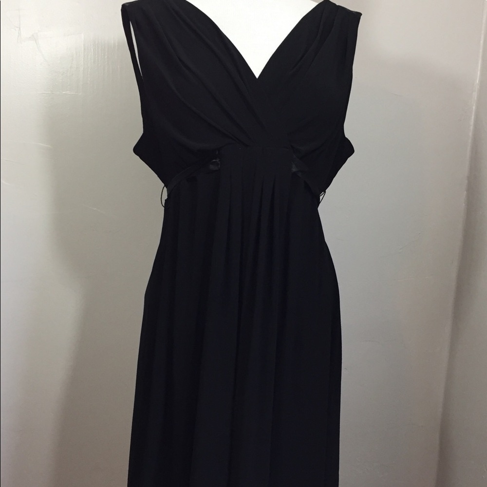 Black cocktail dress